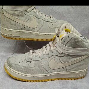 Nike Air Force 1 High Desert Sand Varsity Maize 6.5 Y